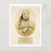 Een Tibetaanse lama in Pemianchi, Tibet, 19de eeuw Briefkaart (Voorkant)