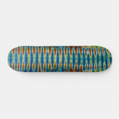 Een Tie Dye Skateboard Vert Stripe (Horizontaal)