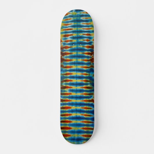 Een Tie Dye Skateboard Vert Stripe (Voorkant)