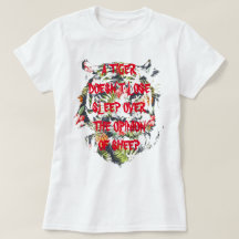 EEN TIGER VERLIES DE topjes T-shirt van de Gag van