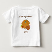 Een tijd om bedankt pompoen en snoep te geven (Achterkant)