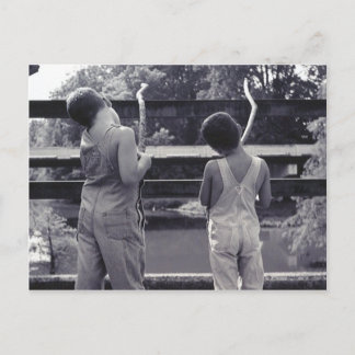 Een tijd om met het gezin te doorbrengen briefkaart