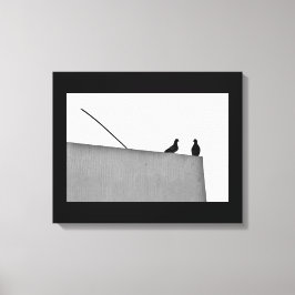 Een tijd om te chatten canvas afdruk