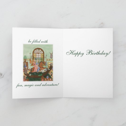 "Een Tijd Om Te Doen Alsof" Kaart (Binnen)