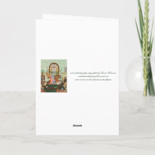 "Een Tijd om te Doen alsof" Kaart (Achterkant)