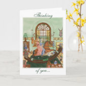 "Een Tijd om te Doen alsof" Kaart (Gele Bloem)