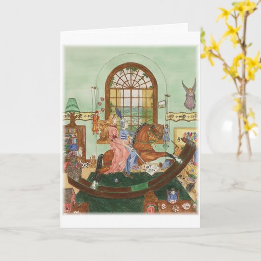 "Een Tijd Om Te Doen Alsof" Kaart (Gele Bloem)