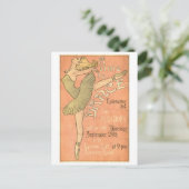 Een tijd tot denken, Art Nouveau, Briefkaart (Staand voorkant)