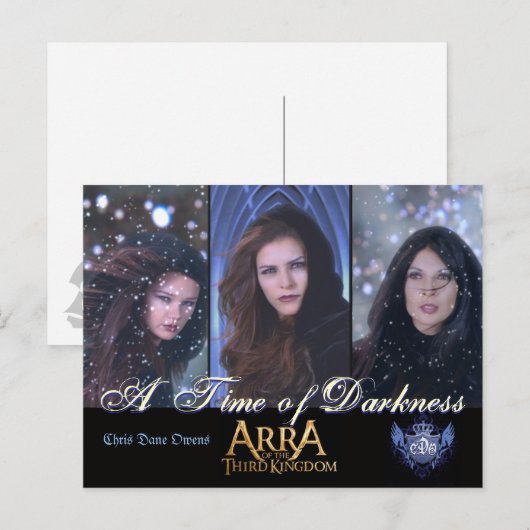 Een tijd van duisternis - briefkaart (Voorkant / Achterkant)
