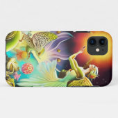 Een tijd van vergoedingsolieverfschilderij Case-Mate iPhone case (Achterkant (horizontaal))
