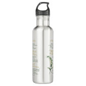 Een tijd voor alles - Prediker 3: 1-8 Waterfles (Voorkant)