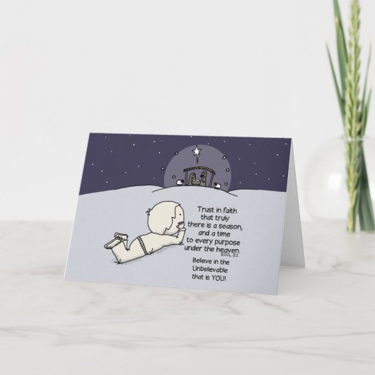 Een tijd voor elk doel kaart (Voorkant)