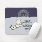 Een tijd voor elk doel muismat (Met muis)