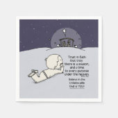 Een tijd voor elk doel servet (Voorkant)