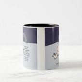 Een tijd voor elk doel tweekleurige koffiemok (Center)