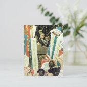 Een tijd voor grootheid 1964 Norman Rockwell Feestdagenkaart (Staand voorkant)