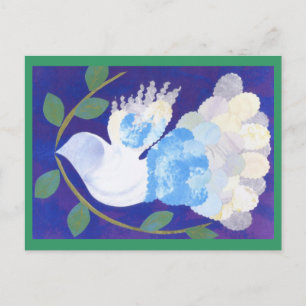 Een tijd voor het briefkaart van de vrede