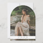 Een tijd voor liefde Modern Vrijgezellenfeest Arch Kaart (Voorkant)