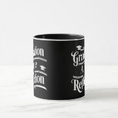 Een tijd voor reflectie afstuderen mok (Midden)