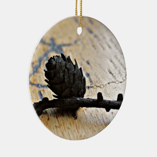 "Een tijd voor rust" Keramisch Ornament (Rechts)