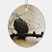 "Een tijd voor rust" Keramisch Ornament (Links)