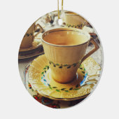 "Een tijd voor Togetherness" Keramisch Ornament (Links)