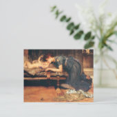 Een tijdelijk paradijs briefkaart (Staand voorkant)