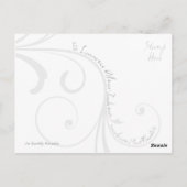 Een tijdelijk paradijs briefkaart (Achterkant)