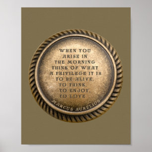 Een tijdloze herinnering om het leven te koesteren poster