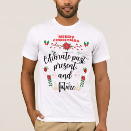 Een tijdloze kerstviering t-shirt