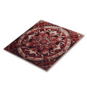 Een tijdloze Tegel van passie en weelde Tegeltje (Zijkant)