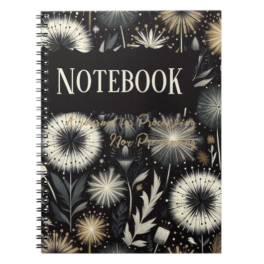 Een tijdschrift voor verwerking, niet doen alsof notitieboek (Voorkant)