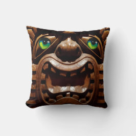 Een Tiki Terras - Ken Gage Kunst Kussen