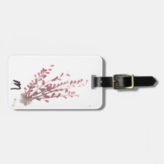 Een tikje Fuschia Bagagelabel