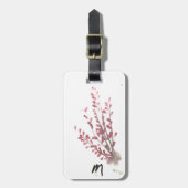 Een tikje Fuschia Bagagelabel (Voorkant verticaal)