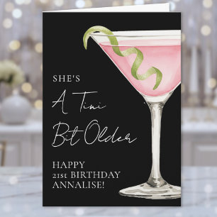 Een tikkeltje oudere Martini Gefeliciteerd met je Kaart