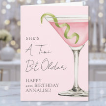 Een tikkeltje oudere Martini Gefeliciteerd met je 