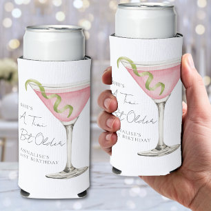 Een tikkeltje oudere Martini-verjaardag Seltzer Blikjeskoeler