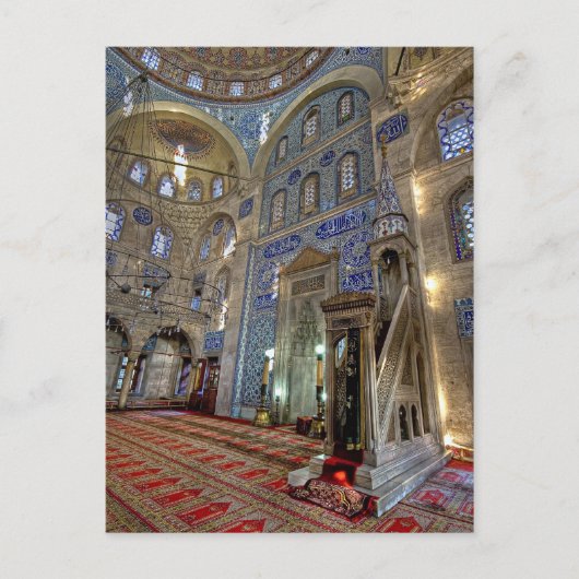 een Tile paradijs; Sokollu Mehmet Pasha Mosque Briefkaart (Voorkant)