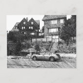 Een Timber House in Berkeley Hills Briefkaart (Voorkant)