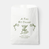 Een Tini beetje dichterbij Bruidsuitnodiging  Bedankzakje (Voorkant)