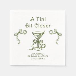 Een Tini Beetje Dichterbij Bruidsuitvaart  Servet