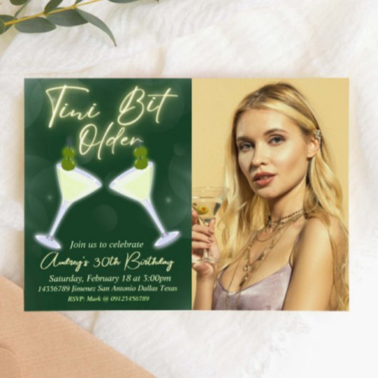 Een Tini Beetje Ouder - Martini met Foto Kaart