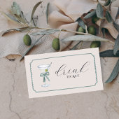 Een Tini Beetje Ouder | Martini Thema Drink Ticket