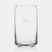 Een Tini Beetje Ouder | Martini Verjaardagsfeest Blikvorm Glas (Achterkant)