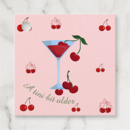 Een Tini Beetje Oudere Cherrytini Verjaardag Bedankjes Labels