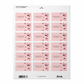 Een Tini Beetje Oudere Cherrytini Verjaardag Etiket (Full Sheet)