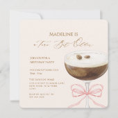 Een Tini Beetje Oudere Espresso Martini Gestreept Kaart (Voorkant)