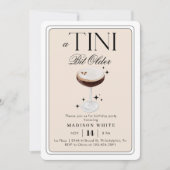 Een Tini beetje Oudere Espresso Martini Verjaardag Kaart (Voorkant)