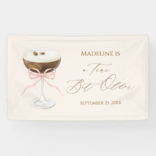 Een Tini Beetje Oudere Martini Verjaardags Welkom Spandoek